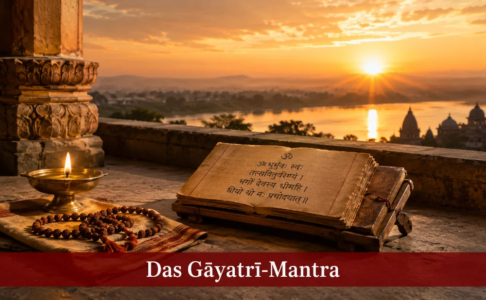 Das Gāyatrī-Mantra - Symbolbild