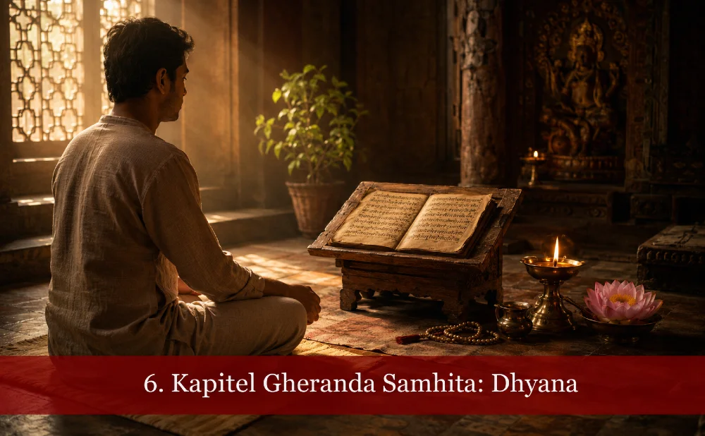 6. Kapitel Gheranda Samhita: Dhyana - Symbolbild