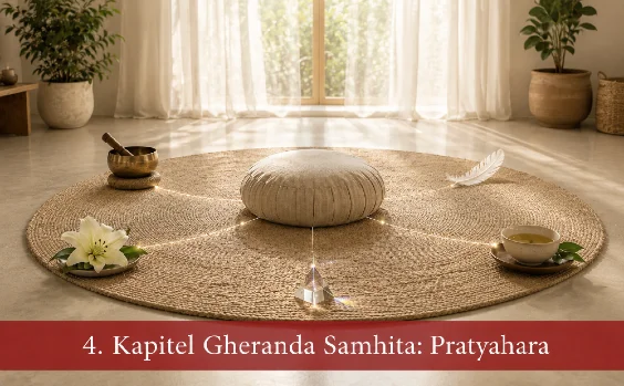 4. Kapitel Gheranda Samhita: Pratyahara - Symbolbild