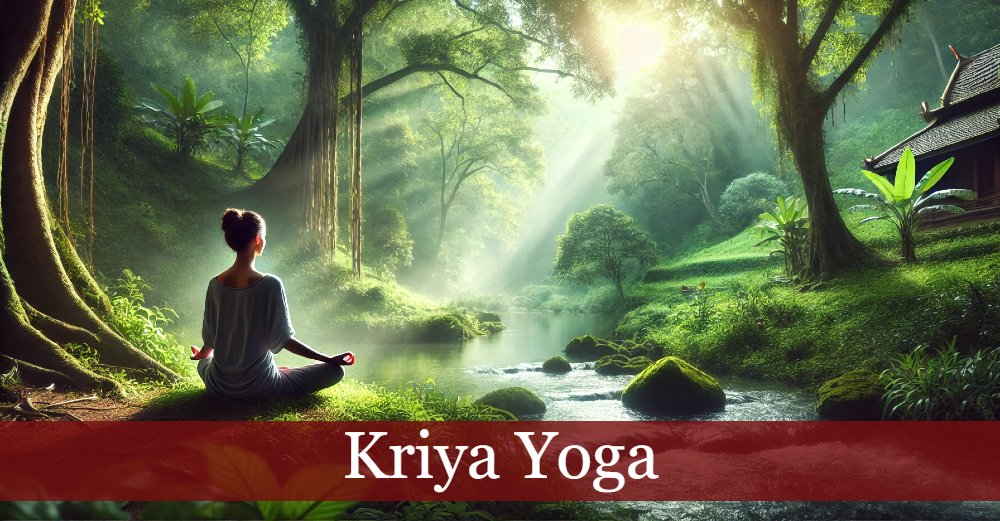 Kriya Yoga am Fluss