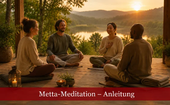 Metta-Meditation in der Gruppe - Symbolbild