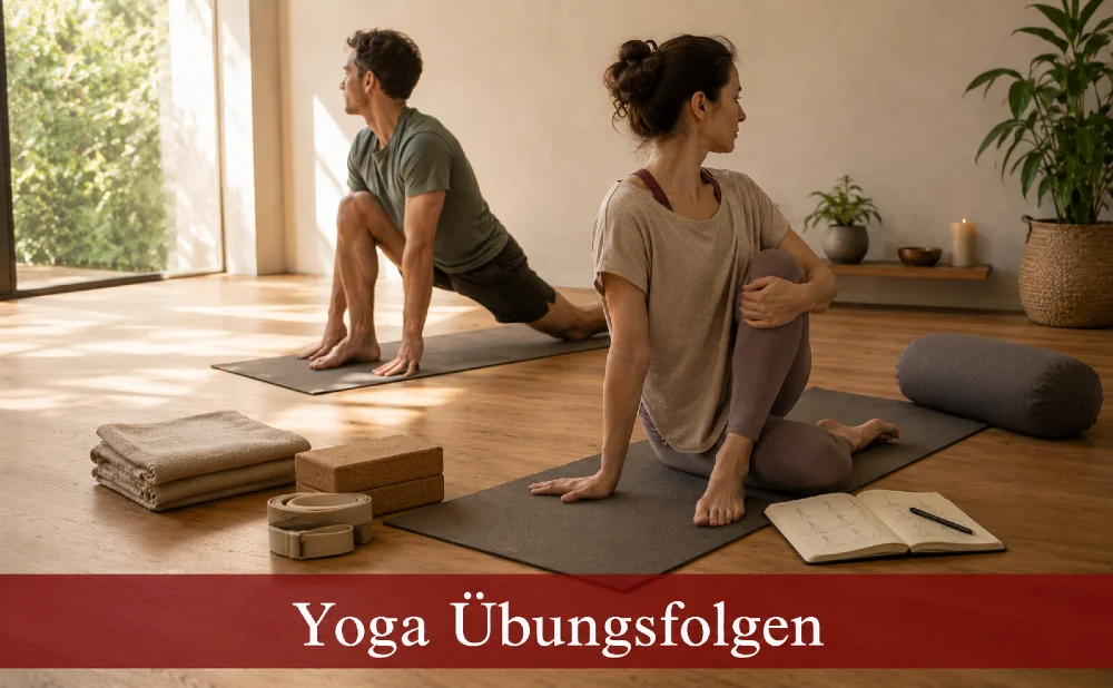 Yoga Übungsfolgen Symbolbild