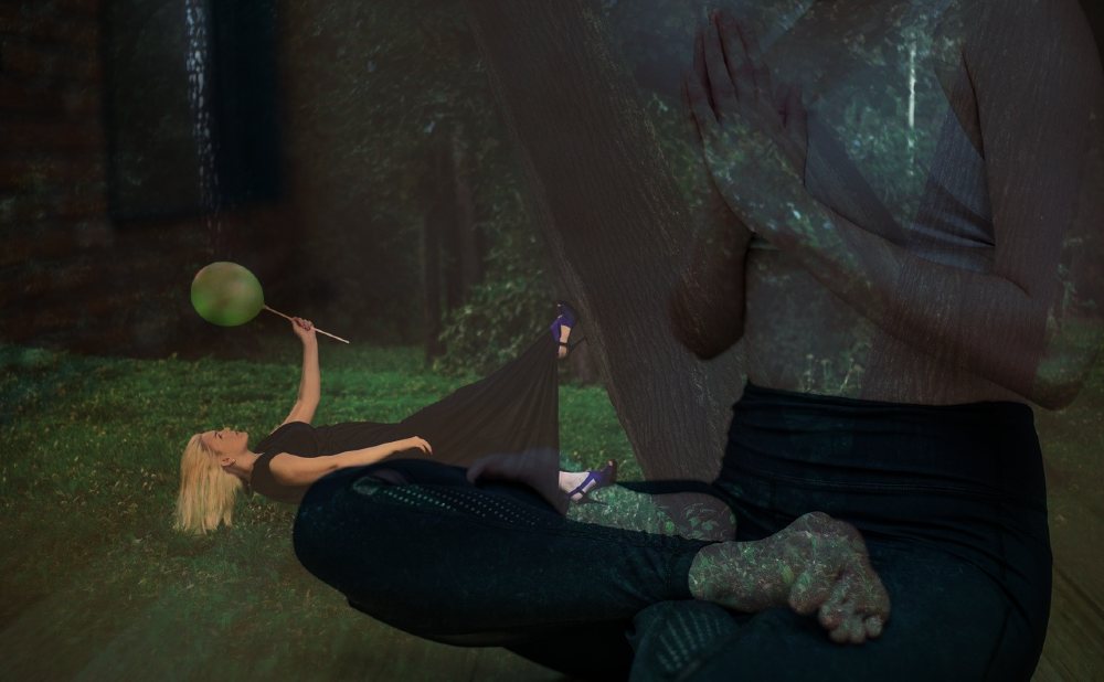 Außerkörperliche Erfahrung in der Meditation