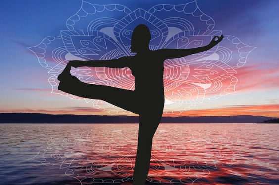Einbeinstand im Yoga