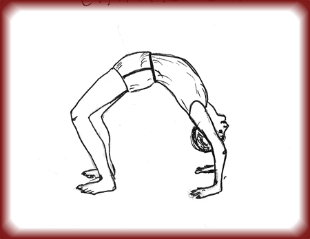 Chakrasana (Rad oder Brücke)