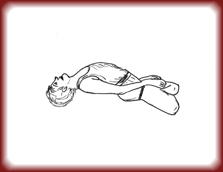 Matsyasana: Fisch